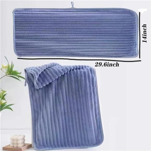 Microfiber Hand Towels Set of 4 Quick Dry Soft Absorbent Bathroom Kitchen Towels - Picture 2 of 7